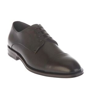 Boss Mens Derrek Leather Derby Shoes / Brown